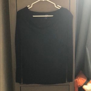 Long sleeve Ann Taylor Loft Petites cowl neck